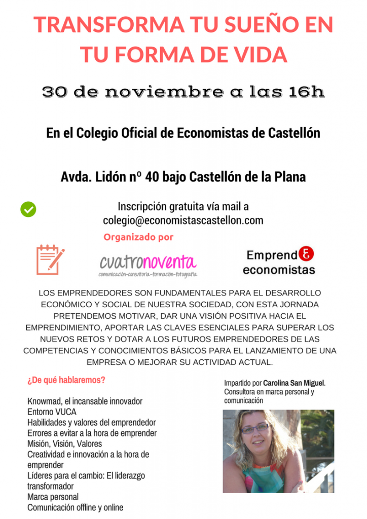 JORNADA KNOWMADS, MARCA PERSONAL CASTELLON